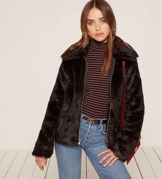 Reformation + Grizzly Coat