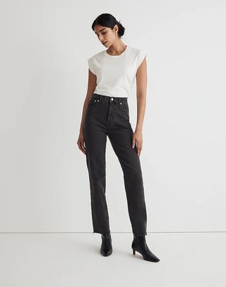 Madewell + The Perfect Vintage Straight Jean