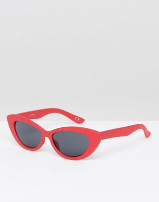 ASOS + Small Pointy Cat Eye Sunglasses