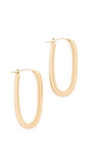 Soave Oro + Mariana Hoop Earrings