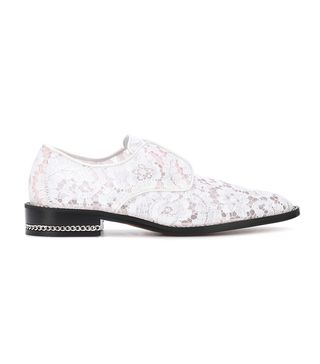 Givenchy + Derby Double Chain Lace Shoes