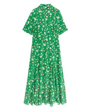 Arket + F.Ducharne Floral Crepe Dress