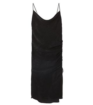 Zara + Satin Draped Camisole Dress