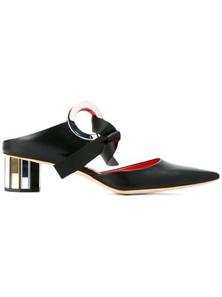 Proenza Schouler + Grommet Block Heel Mule