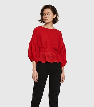 Stelen + Luc Blouse in Red