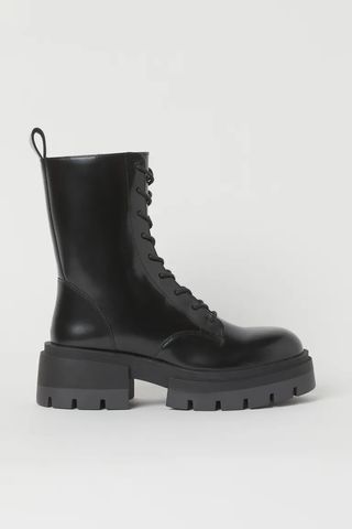 H&M + Chunky Ankle Boots