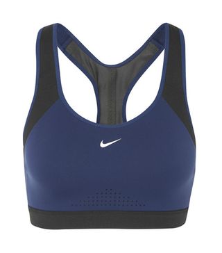 Nike + Motion Adapt Mesh-Paneled Stretch-Jersey Sports Bra
