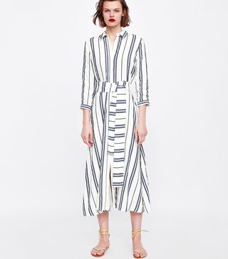 Zara + Long Striped Tunic