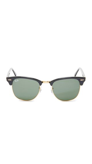 Ray-Ban + Classic Clubmaster Rimless Sunglasses