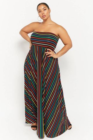 Forever 21 + Striped Maxi Dress
