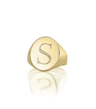 Sarah Chloe + Lana Pinky Signet Ring