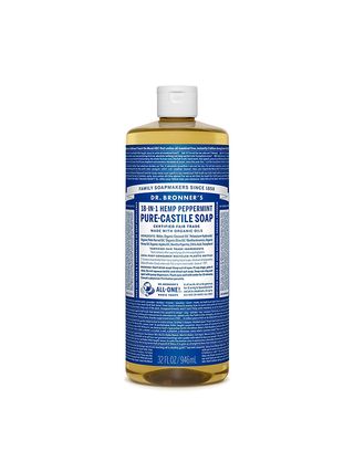 Dr Bronner's + Castile Liquid Soap Peppermint