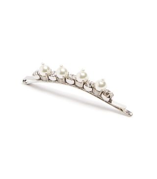 Simone Rocha + Faux-Pearl and Crystal-Embellished Hair Clip