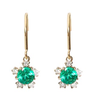 Kataoka + Juniper Emerald Earrings