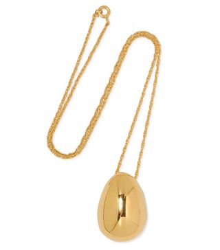 Sophie Buhai + Egg Gold Vermeil Necklace