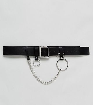 ASOS Curve + Chain & Ring Detail Waist & Hip Belt