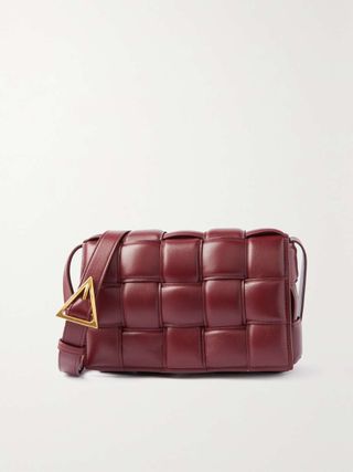 Bottega Veneta + Cassette Padded Intrecciato Leather Shoulder Bag