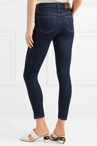 Madewell + Cropped High-Rise Skinny Jeans