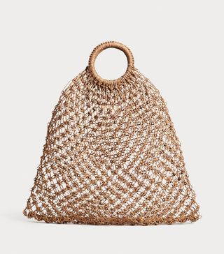 Mango + Mesh Jute Bag