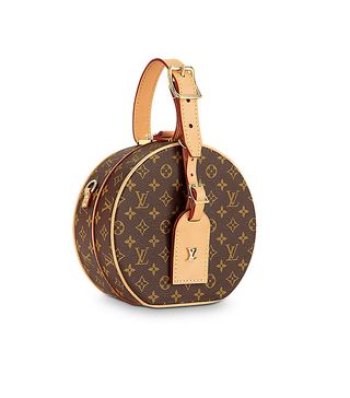 Louis Vuitton + Petite Boite Chapeau in Coated Monogram Canvas