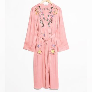 & Other Stories + Embroidered Kaftan Robe