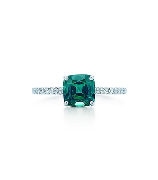 Tiffany & Co. + Green Tourmaline Ring