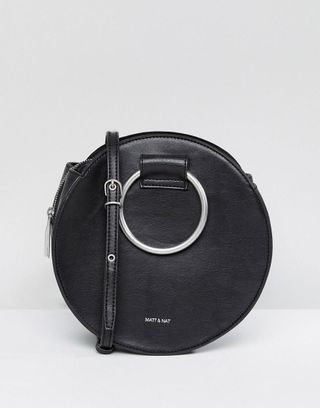 Matt & Nat + Sina Ring Handle Bag With Crossbody Strap