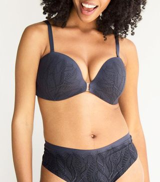 Evelyn and Bobbie + Smooth Lace Bustier Bra
