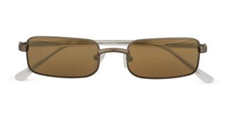 Dries van Noten for Linda Farrow Vintage + Rectangular Frame Sunglasses