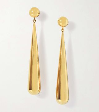 Lie Studio + The Louise Gold-Plated Earrings