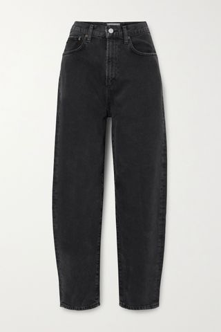 Agolde + Balloon High-Rise Tapered Jeans