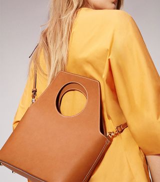 Violeta by Mango + Circle Handles Bag