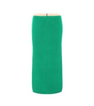 Calvin Klein 205 W39 NYC + Wool and Cashmere Skirt