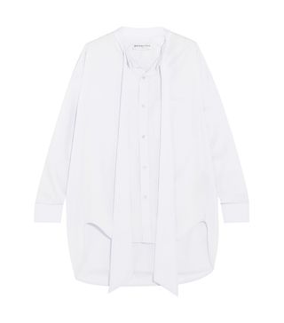 Balenciaga + Swing Printed Cotton-poplin Shirt