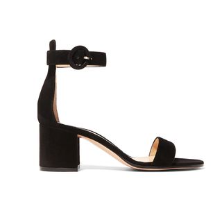 Gianvito Rossi + Portofino 60 Suede Sandals