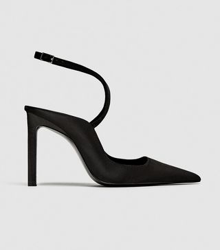 Zara + Slingback High Heel Shoes