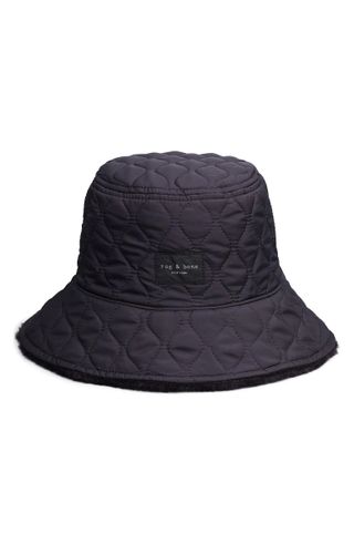 Rag & Bone + Addison Reversible Faux Fur Bucket Hat