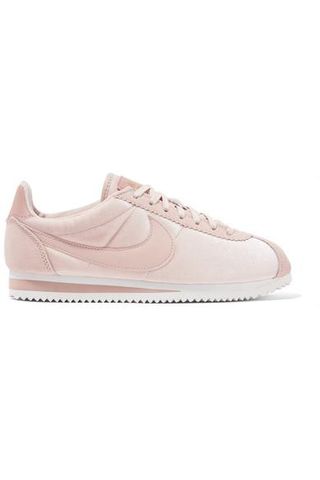 Nike + Classic Cortez Suede And Leather-trimmed Velvet Sneakers