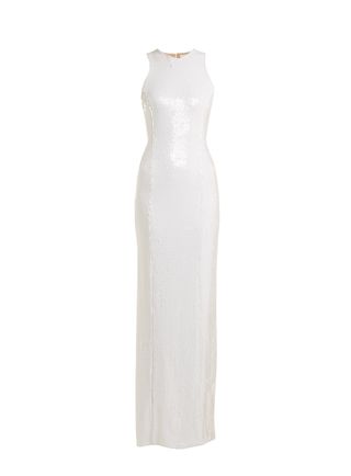 Galvan London + Salar Sequin-Embellished Column Gown