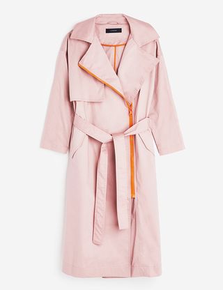 Uterqüe + Pink Parka