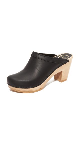 NO. 6 + Old School High Heel Clogs