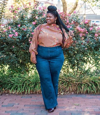 What Bloggers Think of Plus Size Denim in the Fashion | Who What Wear