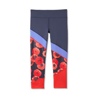 JoyLab + Poppy Print Capri Leggings