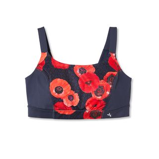 JoyLab + Performance Poppy Print Sports Bra