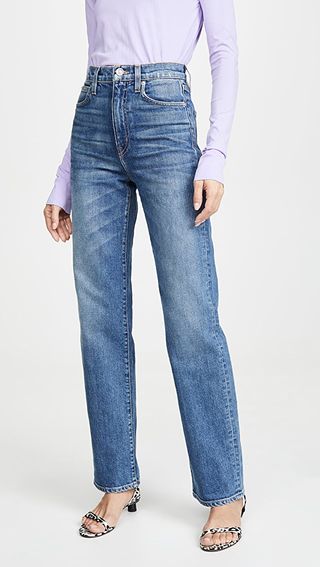 Slvrlake + Organic High-Rise Flared Jeans