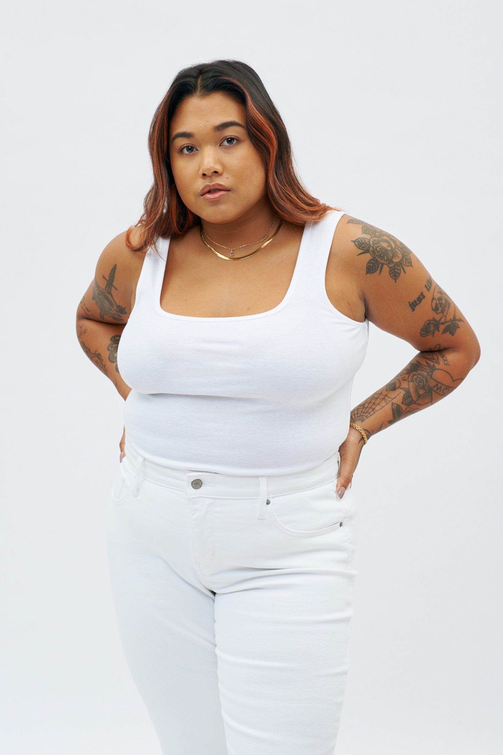Kotn + Square Neck Tank