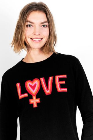 Chinti and Parker + Love Women Cashmere Sweater