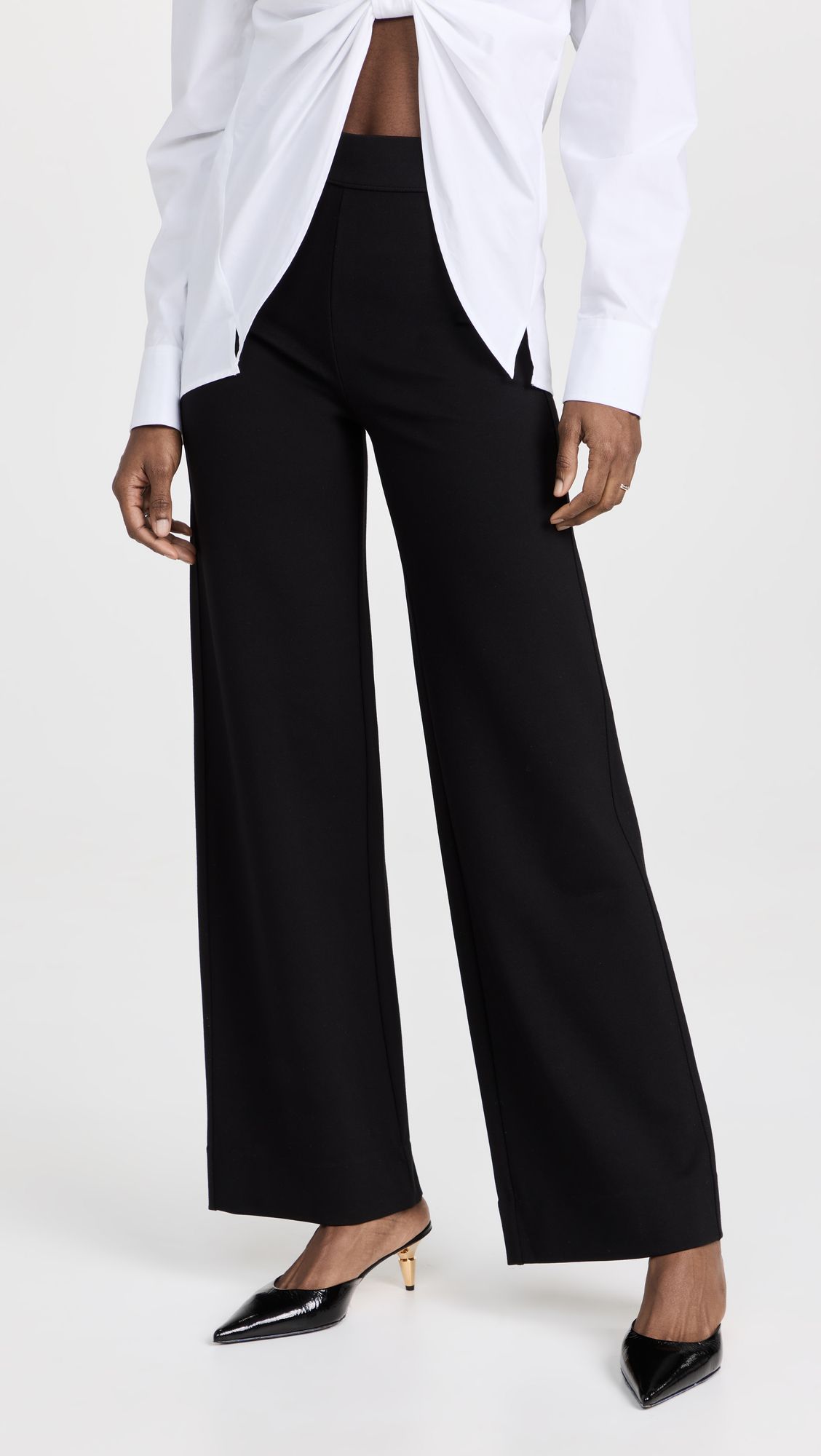 15 Wide-Leg-Pant Outfits That Look Good With Everything | Who What Wear