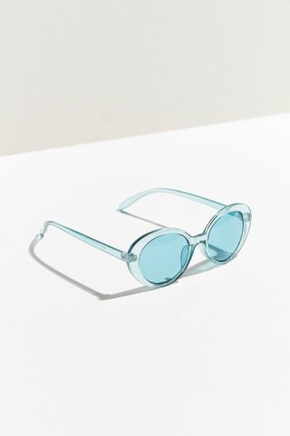 Urban Outfitters + Sadie Slim Oval Sunglasses