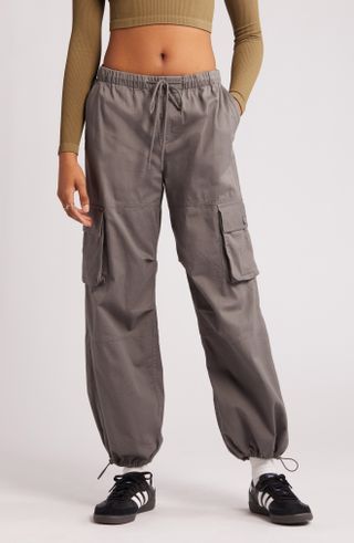 Cargo Pants for Women, Modern Baggy Pants With Elastic Back Waist